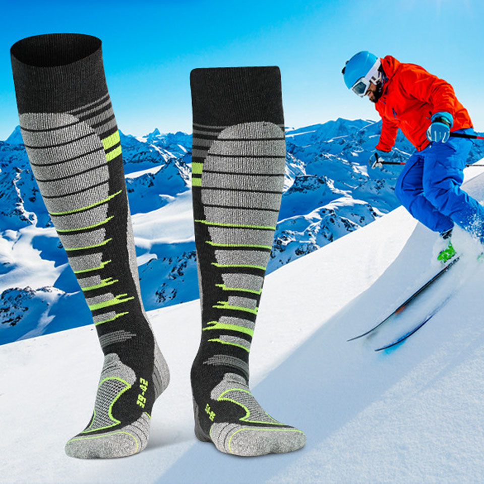 Wool Hiking Sock - GTUBIKE 1 par de nuevos calcetines