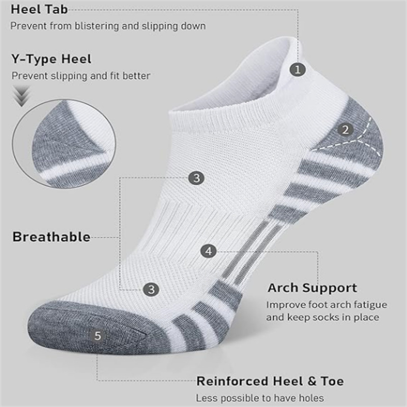 12 Pares de Calcetines Deporti - Athletic Sock Cushion reseña y precio
