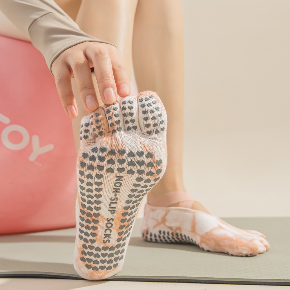 Calcetines de Cinco Dedos con  - Grip Sock Yoga reseña y precio