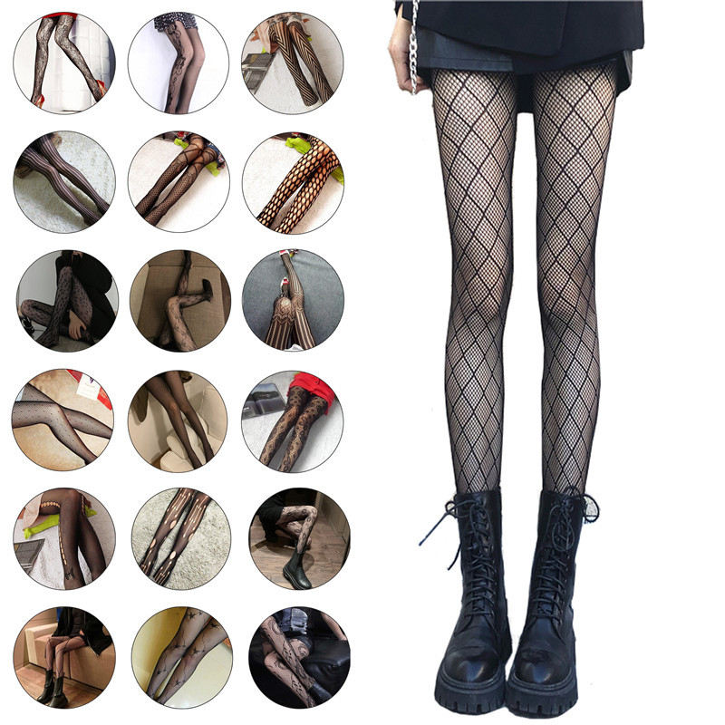 2 pares de pantimedias de enca - Fishnet Stocking Women reseña y precio